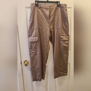 Old Navy Women's Metallic Brown Cargo Pants